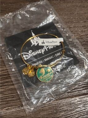 Disney Parks x Alex and Ani The Little Mermaid Charm Bracelet Gold-Tone